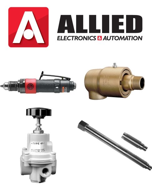 Allied Electronics & Automation Announces New Pneumatic Product Stock